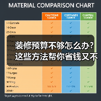 装修预算不够怎么办?这些方法帮你省钱又不掉价(图3) 装修预算不够怎么办?这些方法帮你省钱又不掉价(图3)