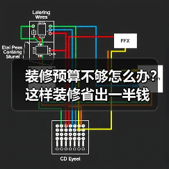 装修预算不够怎么办?这样装修省出一半钱(图4) 装修预算不够怎么办?这样装修省出一半钱(图4)