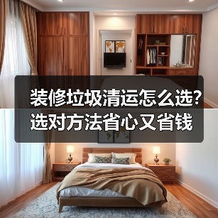 装修垃圾清运怎么选?选对方法省心又省钱(图1) 装修垃圾清运怎么选?选对方法省心又省钱(图1)