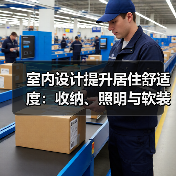 室内设计提升居住舒适度:收纳、照明与软装搭配方法(图4) 室内设计提升居住舒适度:收纳、照明与软装搭配方法(图4)