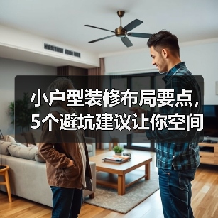 小户型装修布局要点,5个避坑建议让你空间翻倍(图2) 小户型装修布局要点,5个避坑建议让你空间翻倍(图2)