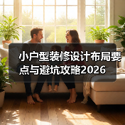 小户型装修设计布局要点与避坑攻略2026（图3）