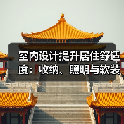 室内设计提升居住舒适度:收纳、照明与软装三大核心方法(图1) 室内设计提升居住舒适度:收纳、照明与软装三大核心方法(图1)