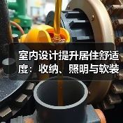 室内设计提升居住舒适度:收纳、照明与软装三大核心方法(图3) 室内设计提升居住舒适度:收纳、照明与软装三大核心方法(图3)