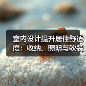 室内设计提升居住舒适度:收纳、照明与软装三大核心方法(图4) 室内设计提升居住舒适度:收纳、照明与软装三大核心方法(图4)