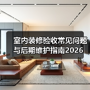 室内装修验收常见问题与后期维护指南2026(图4) 室内装修验收常见问题与后期维护指南2026(图4)