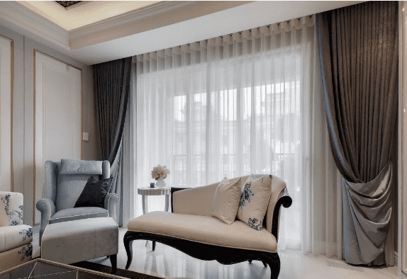 灵泉装饰窗帘新闻资讯:最新窗帘设计趋势与实景效果图(图3) 灵泉装饰窗帘新闻资讯:最新窗帘设计趋势与实景效果图(图3)