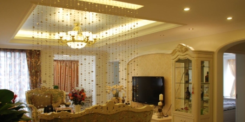 珠帘分区家居装饰趋势：轻松提升空间灵动感(图1)