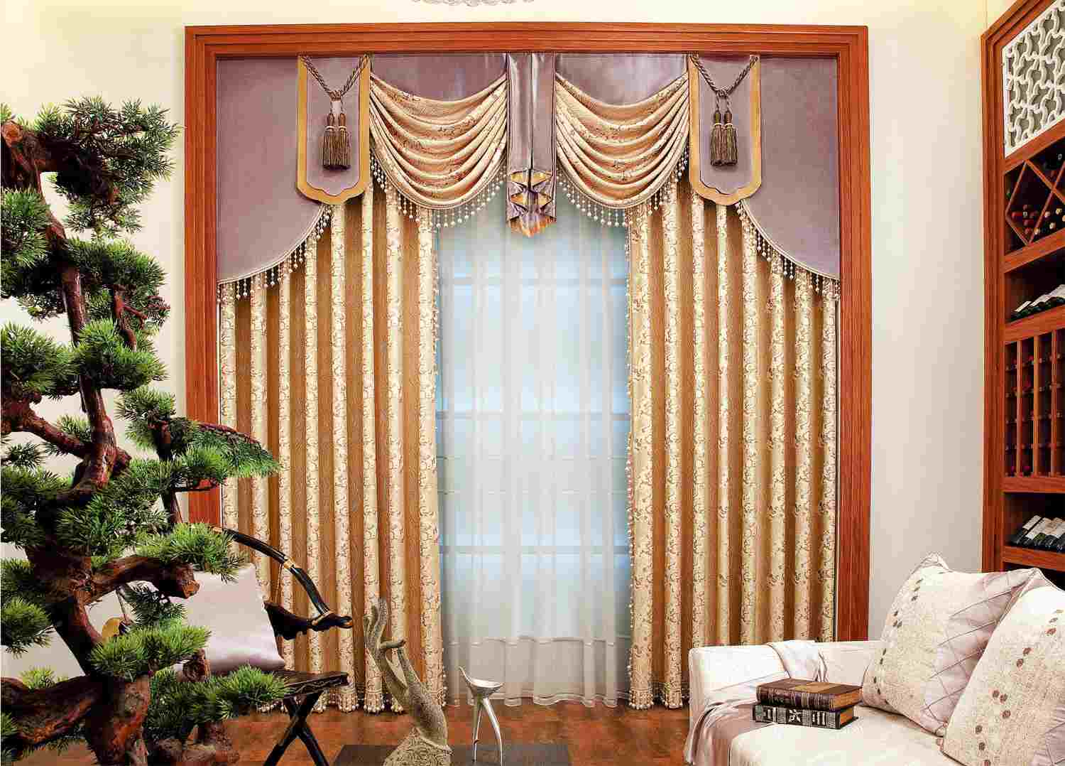 推荐中式窗帘：优雅与传统的完美结合(图3)