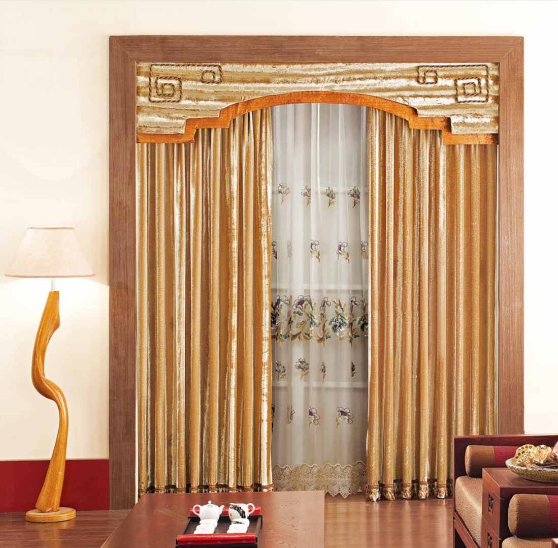 推荐中式窗帘：优雅与传统的完美结合(图2)